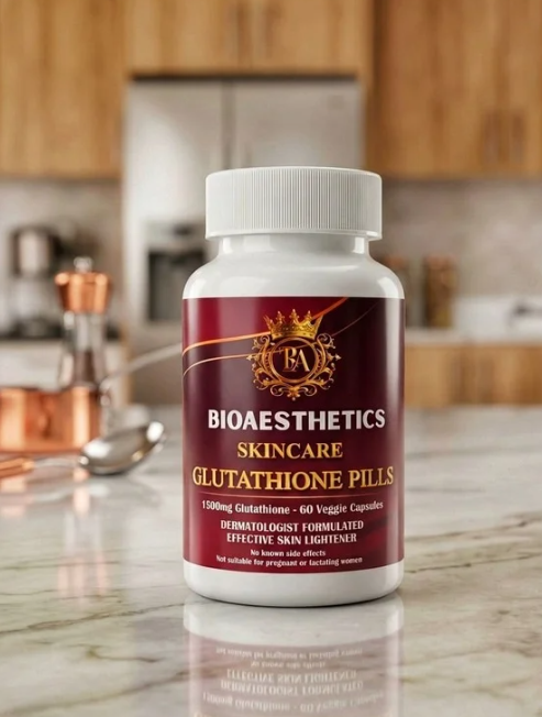 BIO AESTHETICS- GLUTATHIONE PILLS - 60 veggie capsules